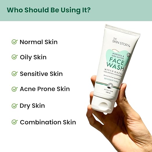 The Skin Story Pore Cleansing Face Wash for Deeply Cleanses - 100 ml