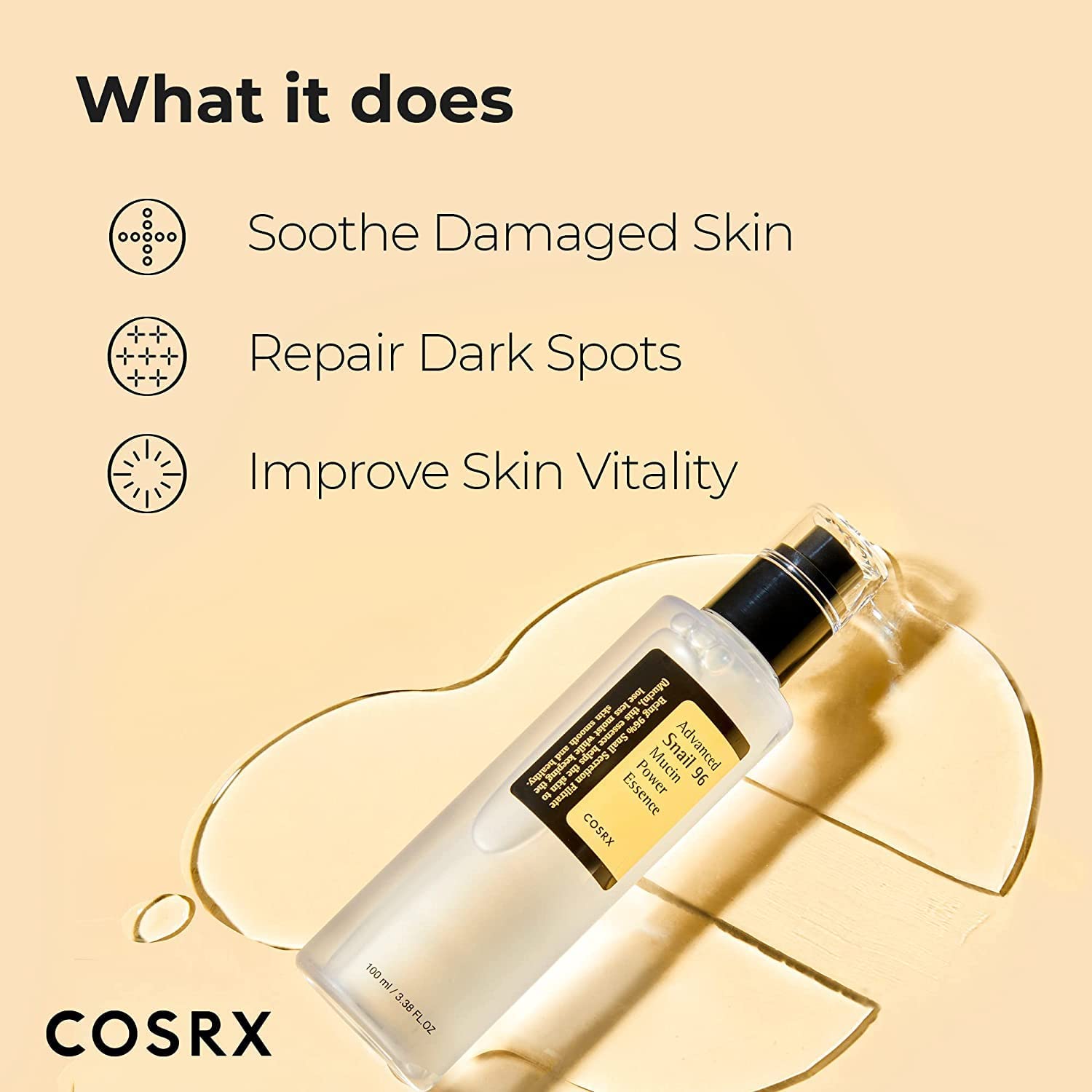 Cosrx Anti-Aging Advanced Snail 96 Mucin Power Essence Lotion - 100 ml
