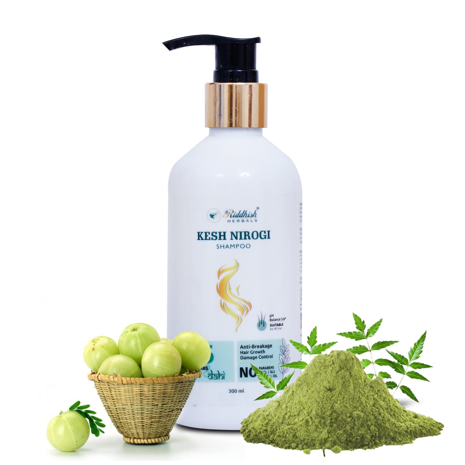 Riddhish Herbals Kesh Nirogi Anti-Hair Fall Shampoo - 300 ml