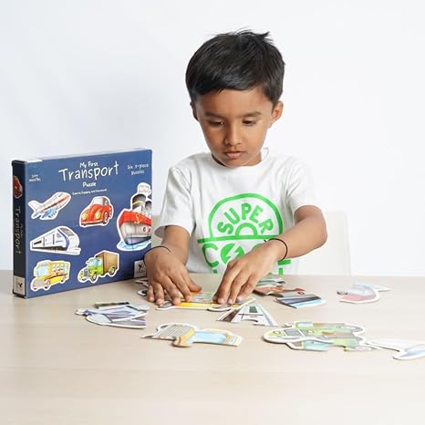 Toykraftt Toddler 3 Piece Puzzles For Boys And Girls Age Of 2 To 3 Years Old Educational Jigsaw