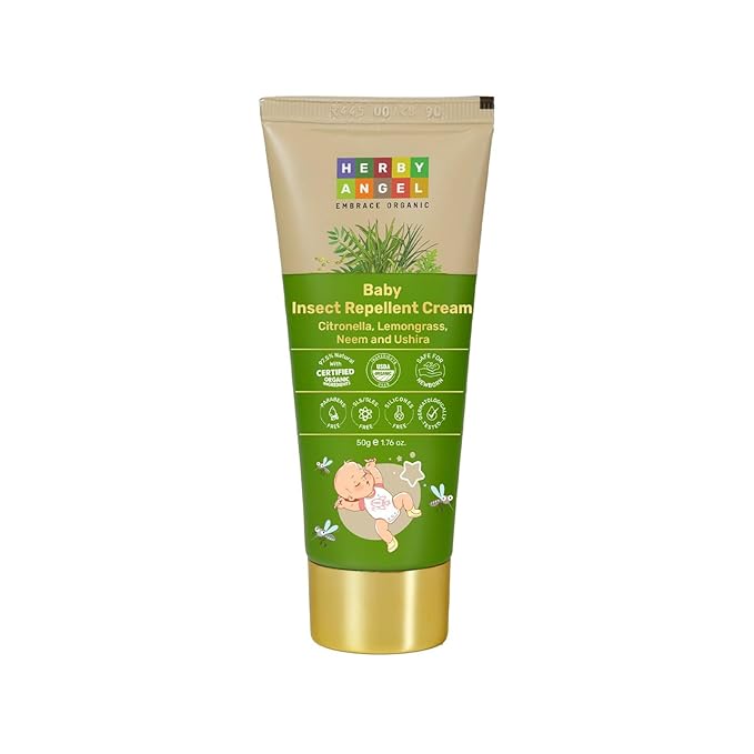 Herby Angel Baby Insect Repellent Cream - 50 gms