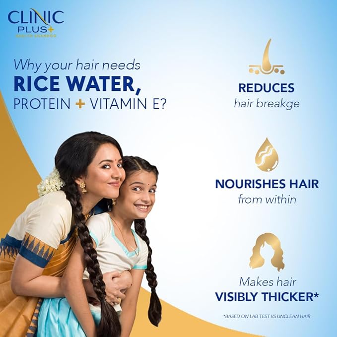 Clinic Plus Strong & Thick Shampoo - 355 ml