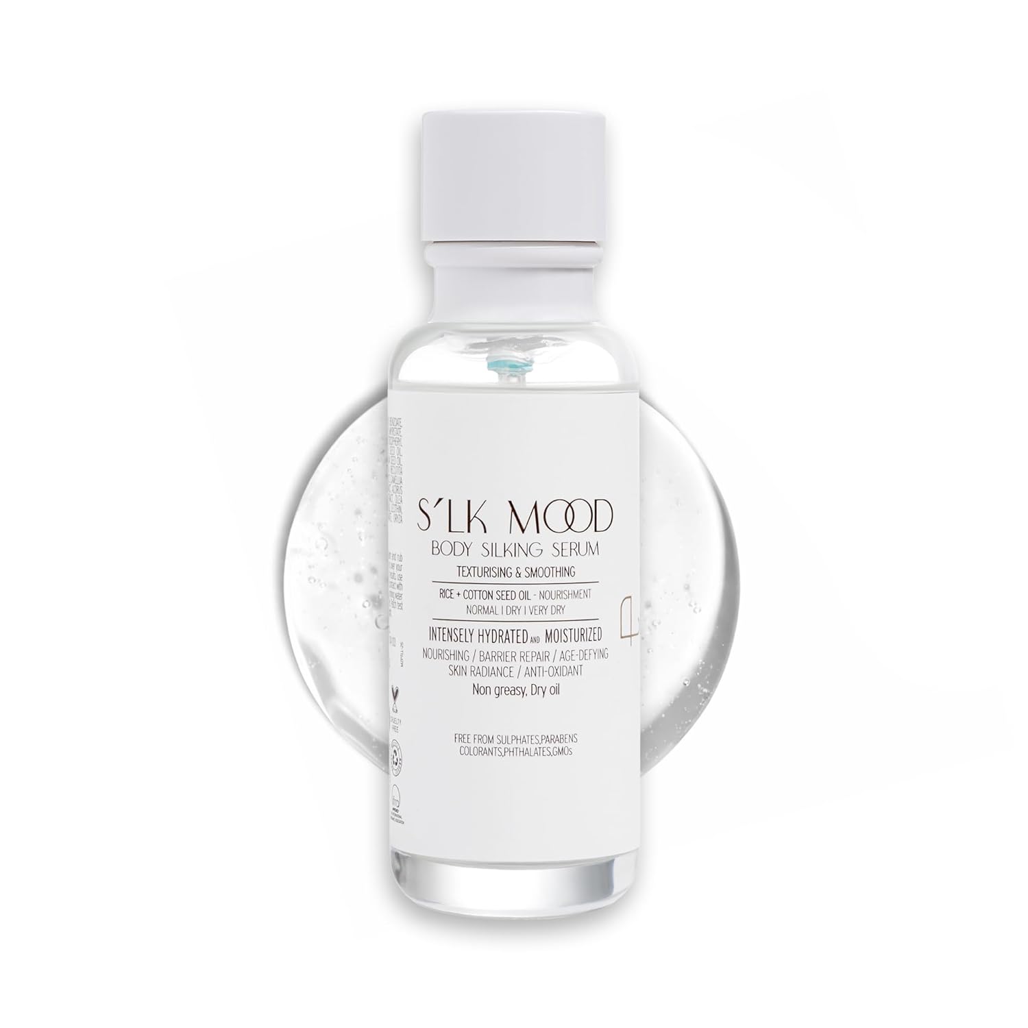 Personal Touch Silk Mood Body Silking Serum | Lightweight Non-Greasy Body Serum for Silky Smooth Skin & Natural Glow | Nourishing & Smoothing | 100 ml