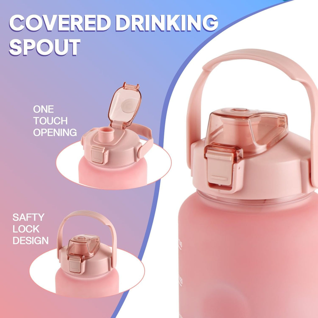 CELLO All Day Set of 3 Pieces Water Bottles (310ml, 790ml, 2085ml)