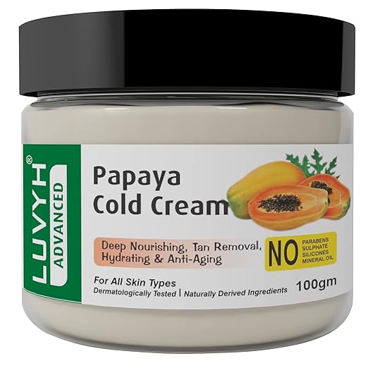 Luvyh Papaya Hydrating Cold Cream & Winter Creme - 100 gms