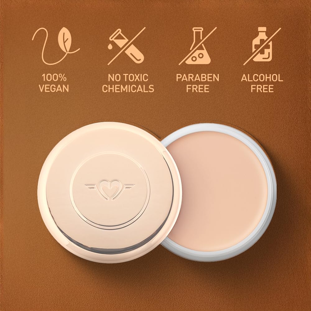Daily Life Forever52 High Coverage Tender Cream (Ganache-07,18g) Radiant Foundation Concealer | Highlighter | Contour | Perfect For Longlasting Face Makeup