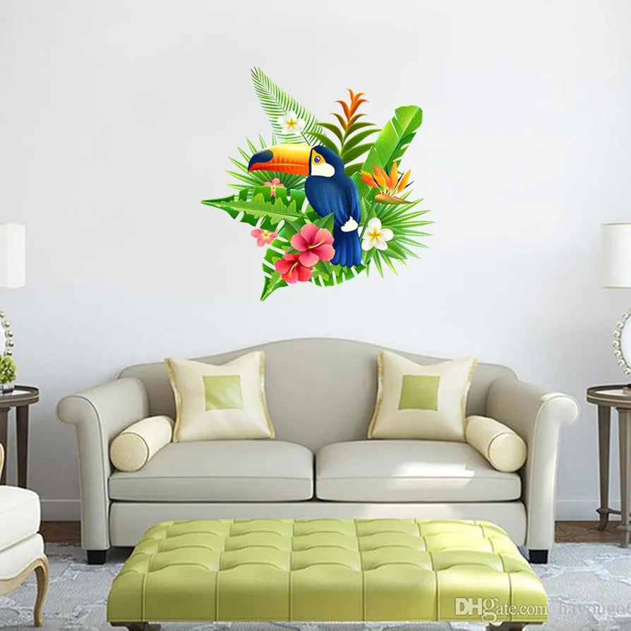 Rangoli White Glossy Vinyl Wall Sticker Premium Self-Adhesive Waterproof Design-14