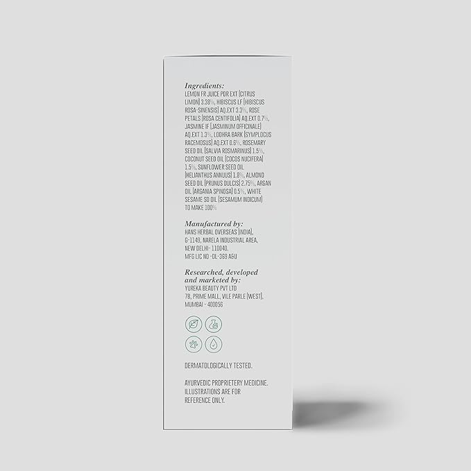 Nature4nature Day Face Serum for Glowing Skin | With Lodhra and Lemon Peel - 30 Ml
