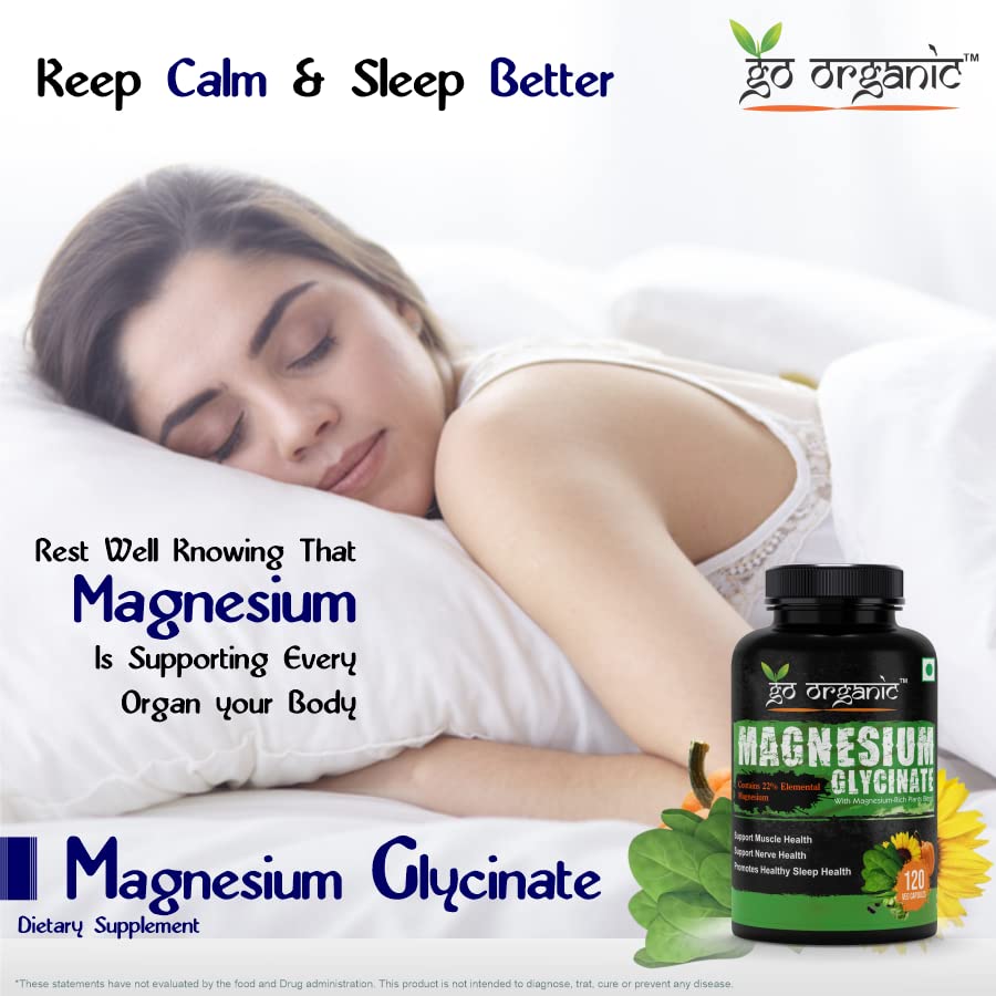 Go Organic vitamin d3 k2 as MK7 and Calcium Magnesium Zinc Vegetarian capsule, 120 Nos Each (VTC+MTVW)