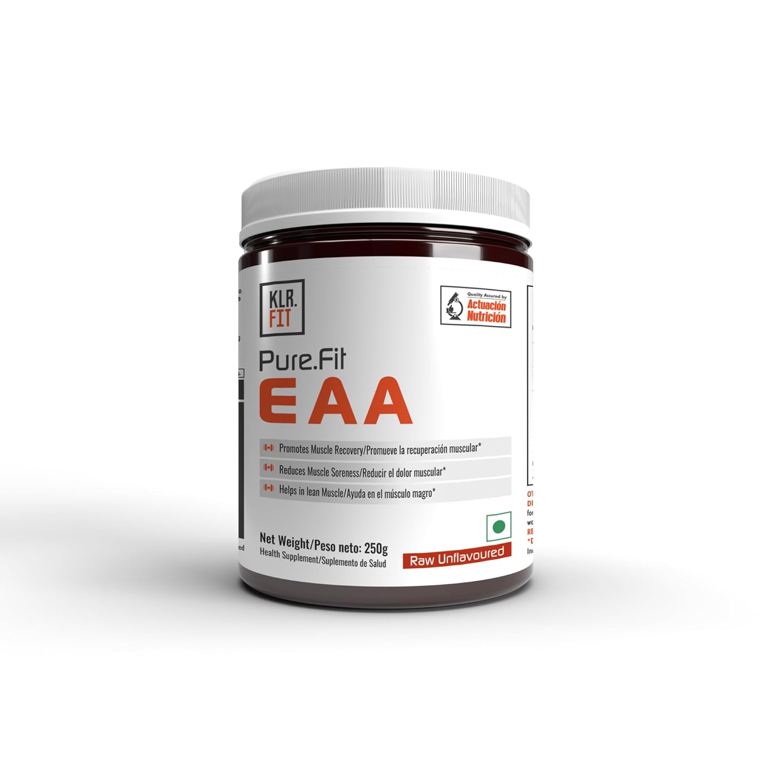 Klr.Fit's EAA Intra - Training/Workout drink Powder with BCAA helps provide Muscle Recovery | Hydration | Performance All 9 Essential Amino Acid- 50 servings