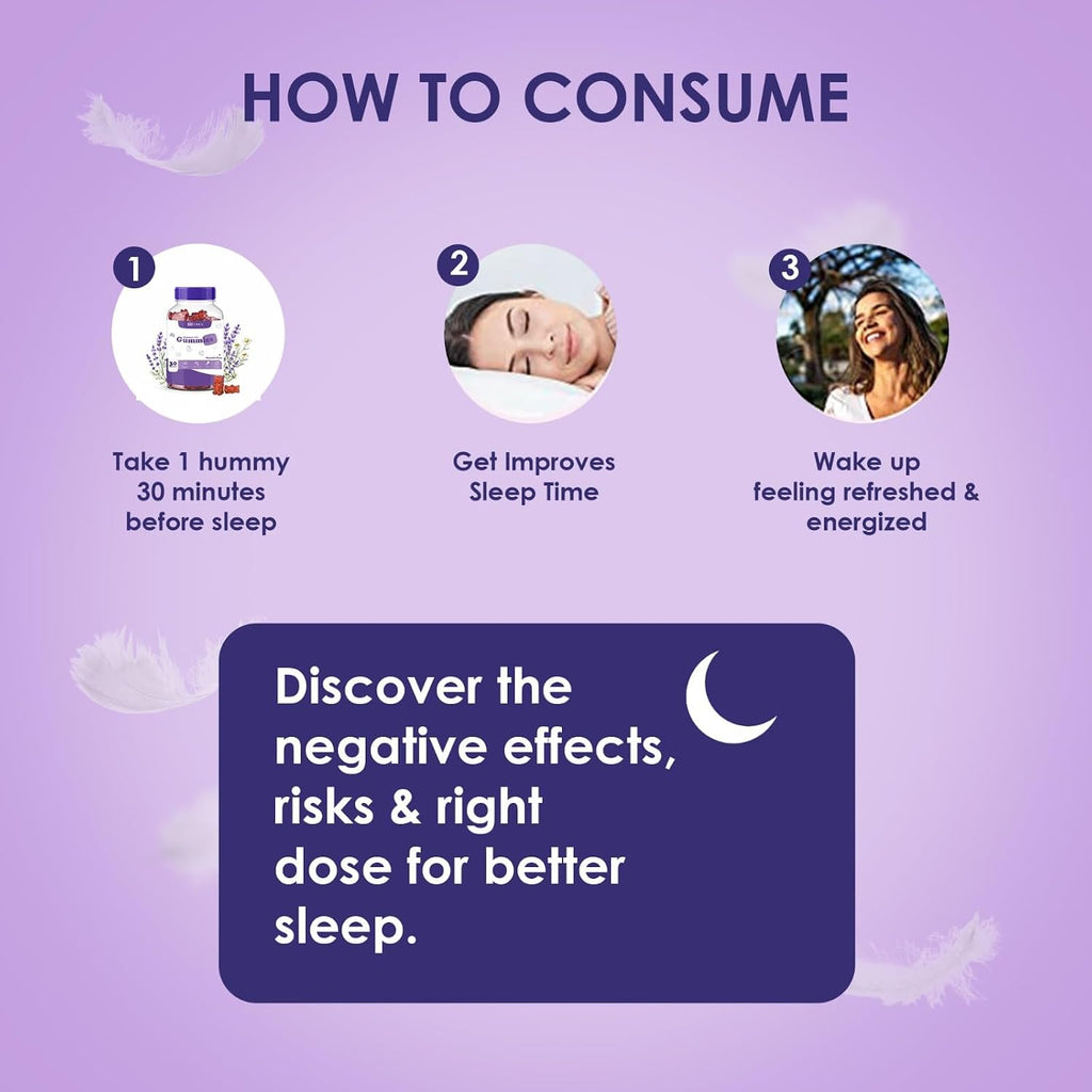 NAPSOMNIA Sleep Melatonin Gummies 10mg - Fall Asleep Fast & Wake Up Regenerated Gummies, Non-Addictive and No Next-Day Drowsiness, Black Current Flavor Sleeping Gummies for Deep Sleep (30 Count)