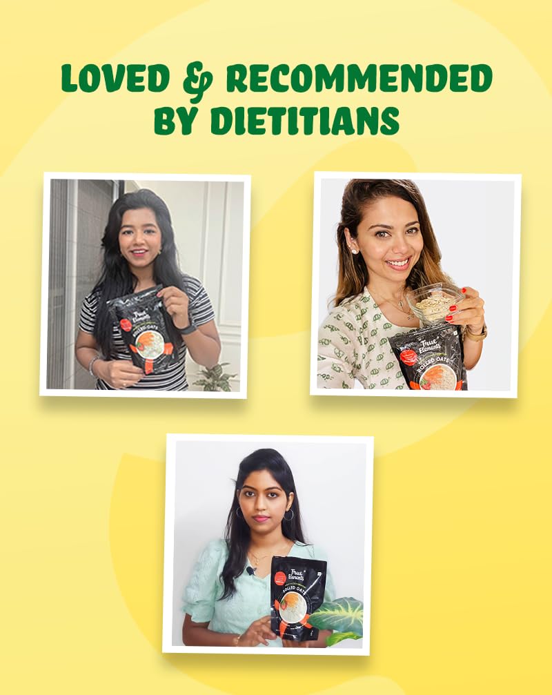 True Elements Muesli Fruits, Nuts & Seeds 400gm - Breakfast Cereal | 100% Wholegrain | Muesli with Freeze Dried Fruits