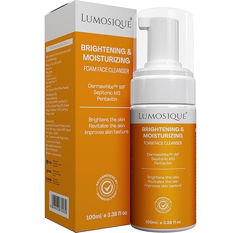 Lumosique Brightening And Moisturizing Foam Face Cleanser - 100 ml