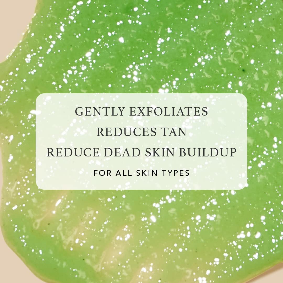 RAS Luxury Oils Refresh Hydrating Body Scrub, Exfoliates & Reduces Tan; Wild Sage & Sea Salt; Sugar & Salt Body Scrub; For Men & Women; 100g