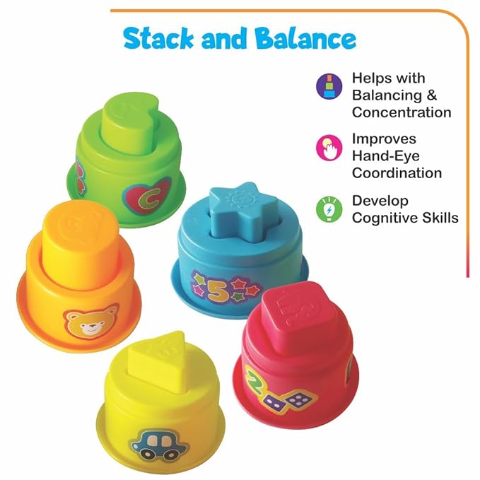 Toymate Play n Grow 25-Piece Gift Set Educational Toddler Toys