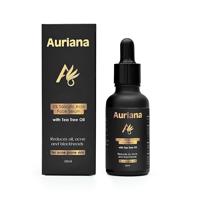 Auriana Cosmetics 2% Salicylic & Tea Tree Face Serum - 30 ml