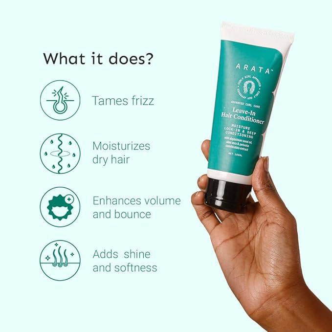 Arata Advanced Curl Leave-In Conditioner - 100 ml