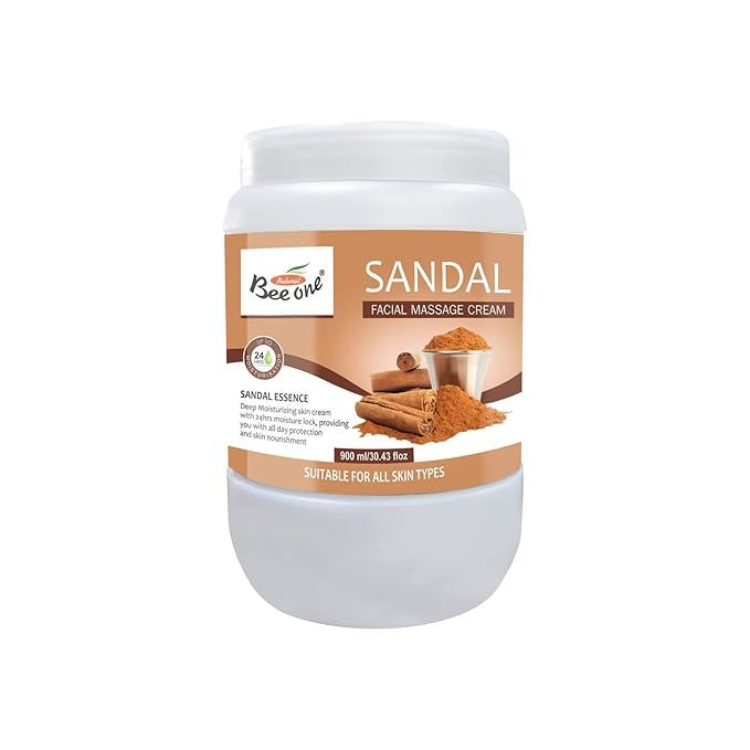 Beeone Sandalwood Massage Cream - 900 ml