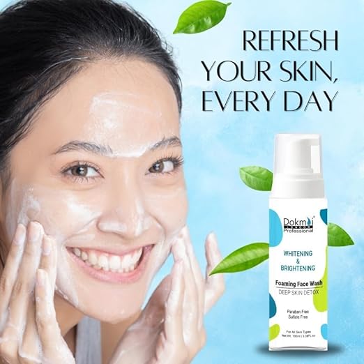 Dokmai London Whitening Face Wash Gentle Skin Cleanser - 100 ml Each (Pack of 2)