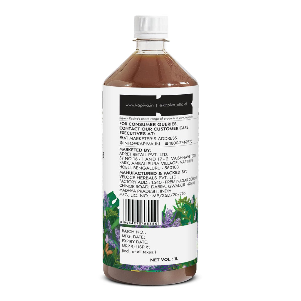 Kapiva Her Foods Shatavari Balance â€“ 1L | Supports Hormonal Balance & Healthy Cycles | 100% Ayurvedic, Natural & Non-Hormonal Womenâ€™s Wellness Drink | Her Care Juice