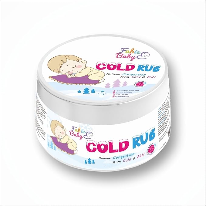 Fabie Baby Cold Rub for Cold and Cough Relief - 50 Gms
