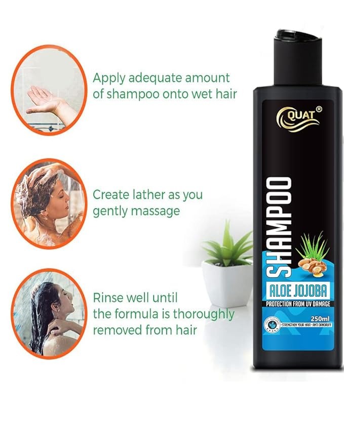 Quat Aloe Vera Jojoba Hair Shampoo - 250 ml