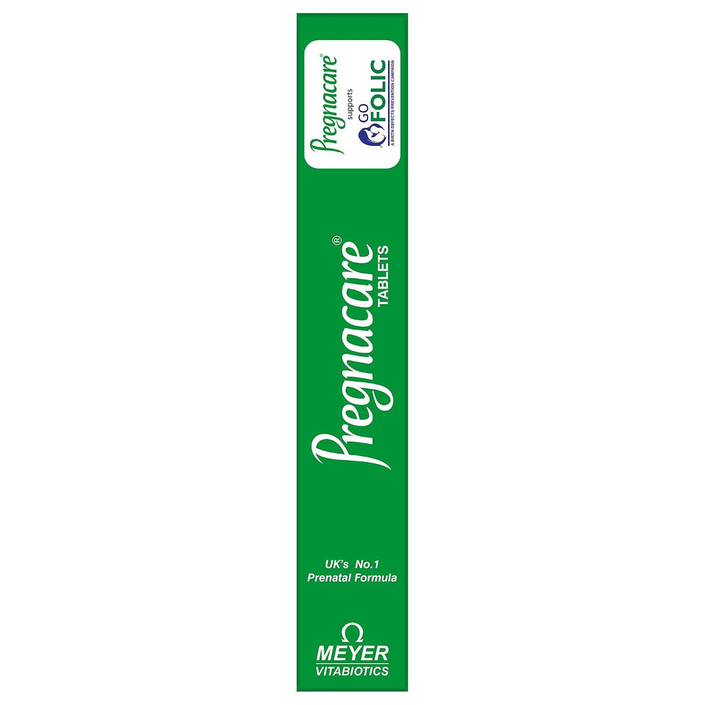 Pregnacare Multivitamin tablets for women with 17 vitamins, Iron, Vitamin B12, Folic acid for healthy & nutritional care during pregnancy | Gluten free vegetarian multivitamin tablets
