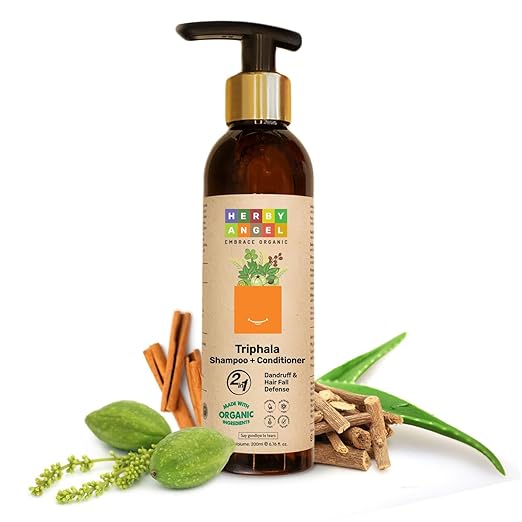 Herby Angel 2in1 Triphala Shampoo + Conditioner for Kids & Babies - 200 ml
