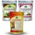 Havintha Natural Hair Shampoo - 3 Types of Shampoo - 227 gm (Combo Pack of 3)