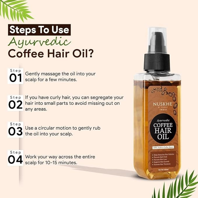 Nuskhe By Paras Ayurvedic Coffee Hair Oil - 100 ml