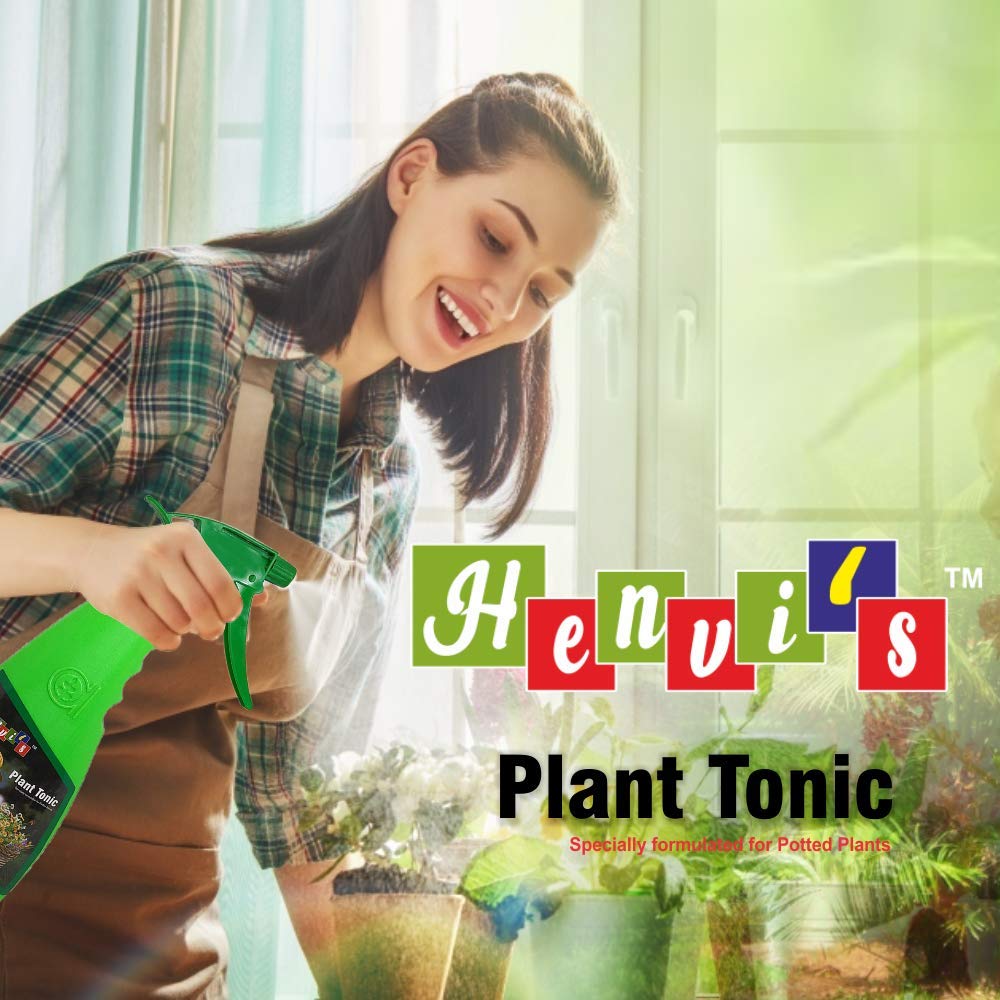 Henvi's Plant Tonic Specially Formulated for Plotted Plant with Amino Acid (1, 750 ML)