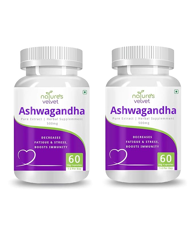 Natures Velvet Ashwagandha - 60 caps