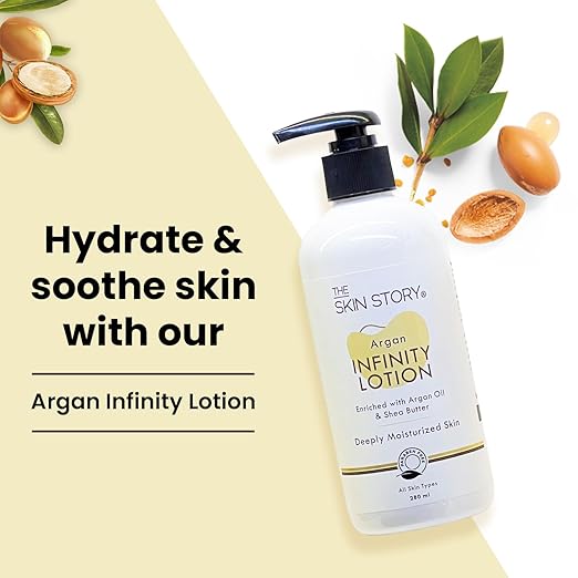 The Skin Story Argan Infinity Body Lotion for Dry Skin - 280 ml