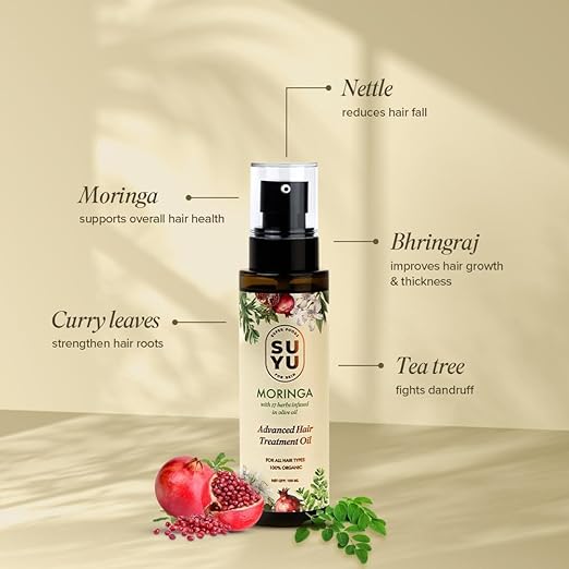 Suyu Advanced Hair Treatment Oil-Super Moringa - 100 ml