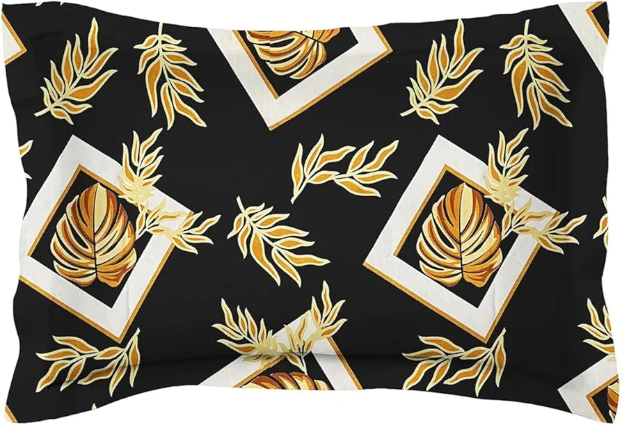 HomeKart 144 Tc Microfiber Single Bedsheet  with Pillow Cover for Your Home Coffee