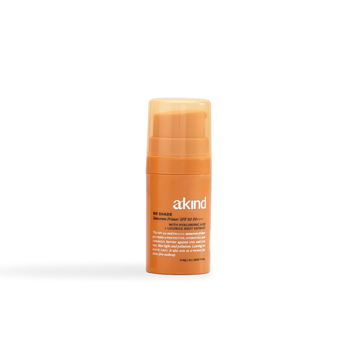 Akind No Shade Sunscreen Primer SPF 50 PA++++