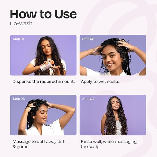 Manetain Co-Wash for Curly Hair 2 in 1 Shampoo & Conditioner - 100 ml