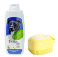 Pet Needs Bio Clean Dog Shampoo | for Dry, Itchy & Sensitive Skin Dog Aleovera Shampoo With Mini Soft Silicone Brush | 500 Ml