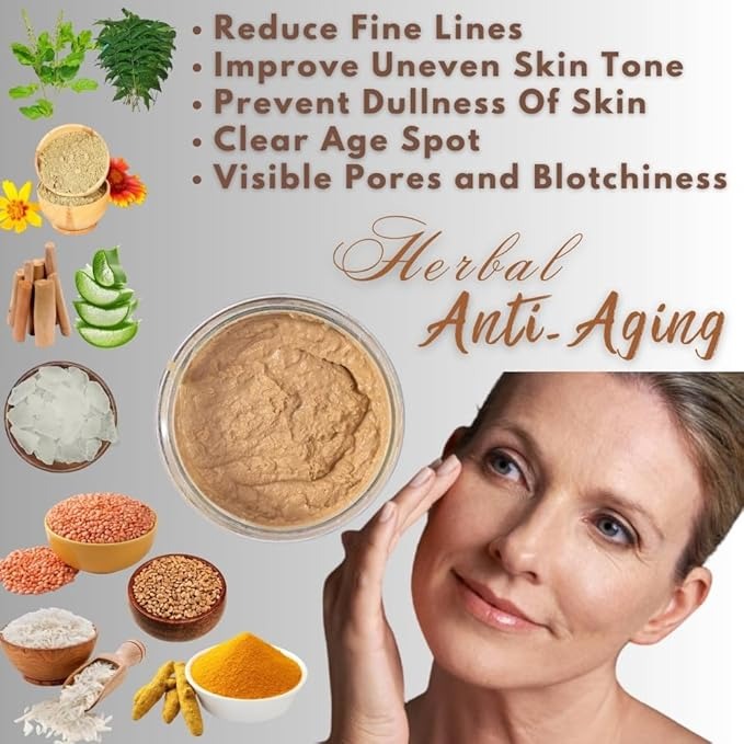 Payal's Herbal Anti Aging Facepack - 200 gms