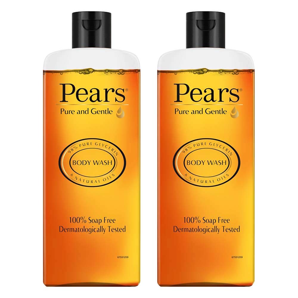 Pears Pure & Gentle Shower Gel - 250 ml (Pack of 2)