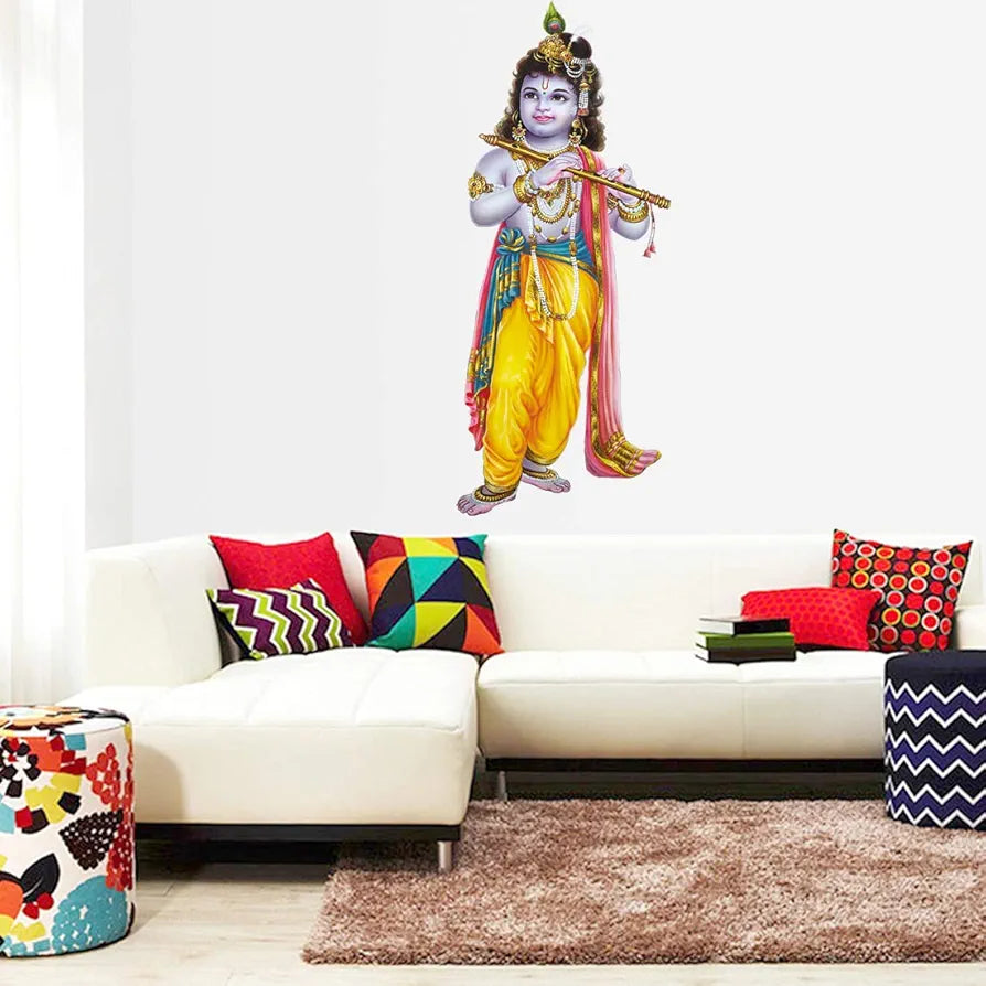 Rangoli White Glossy Vinyl Wall Sticker Premium Self-Adhesive Waterproof Parent-6 Design-22