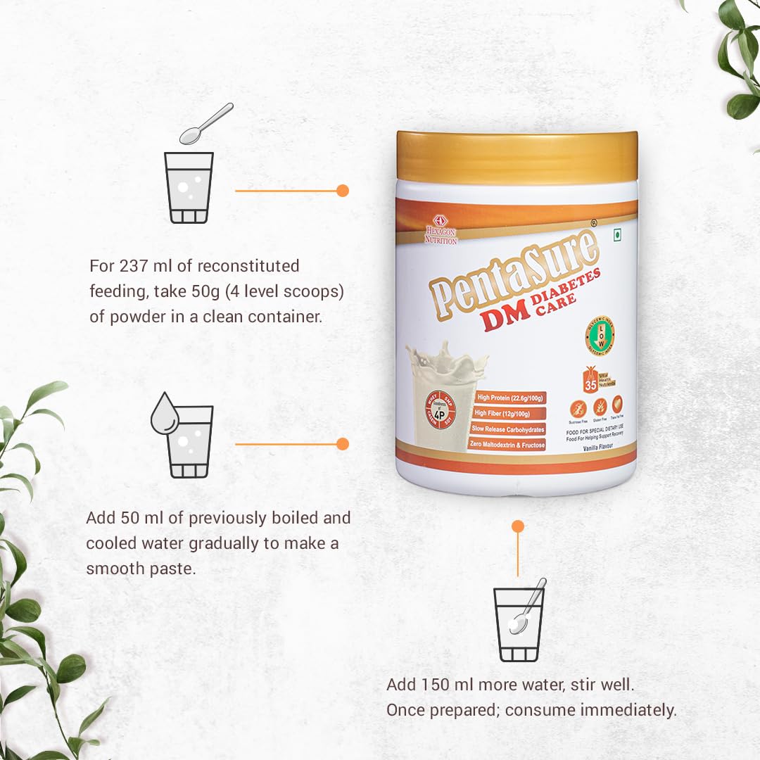 Pentasure Nutritional Supplement Drink Vanilla Flavour - 1000 gms