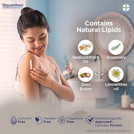 Bepanthen Sensi Control Daily Moisturizing Cream - 100 gms