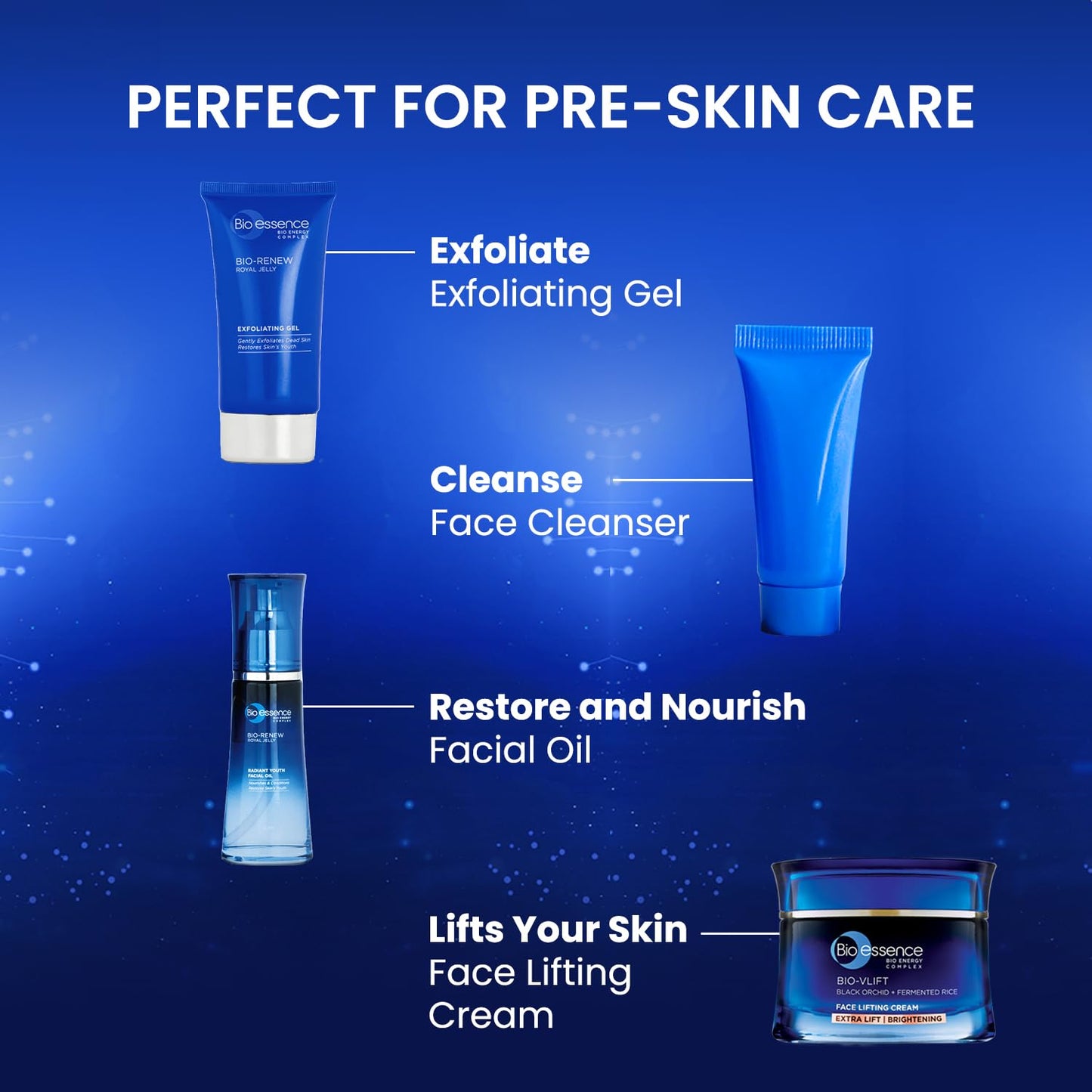 Bio Essence Scrub Free Exfoliation Gel Cleanser - 60 gms