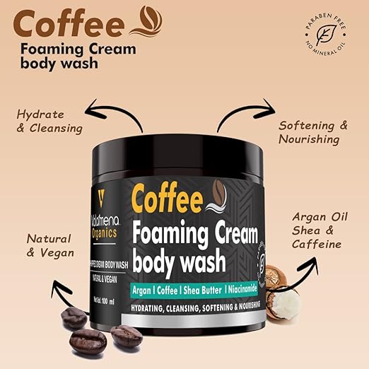 Volamena Arabica Coffee Whipped cream Body wash - 100 ml