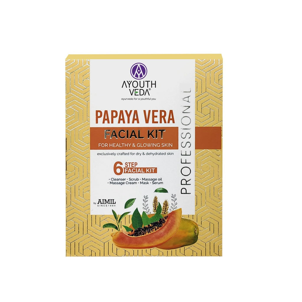 Ayouthveda Papaya Vera Facial Kit 40g | Healthy And Glowing Skin