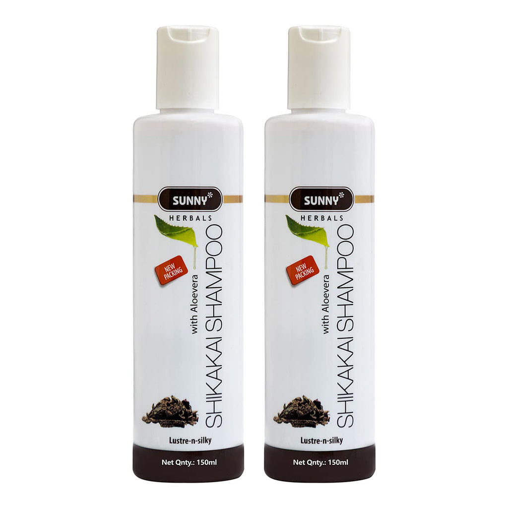 Sunny Herbs Shikakai Shampoo - 150 ml (Pack of 2)