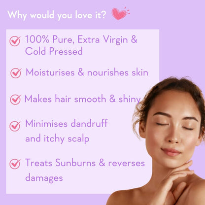 Wishcare 100% Pure Cold Pressed Jojoba Oil