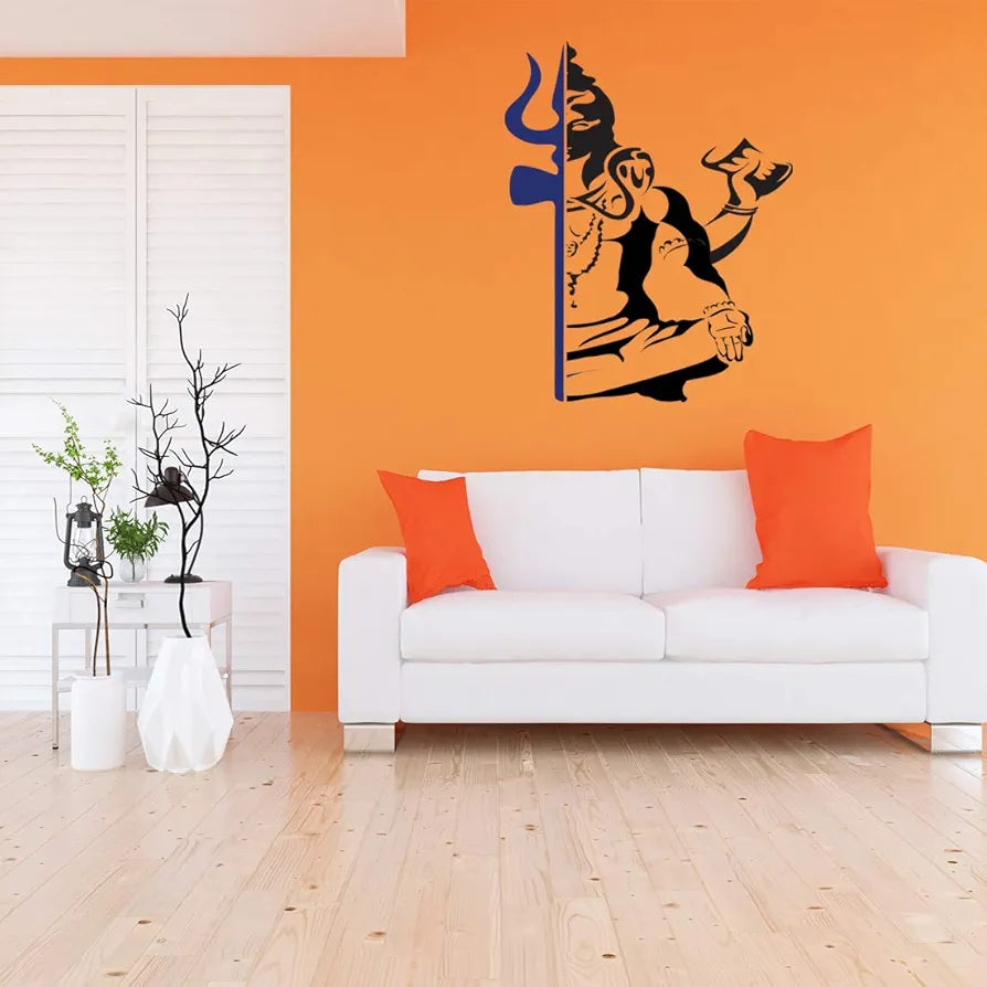 Rangoli Vinyl Wall Sticker Self-Adhesive Wall Decor Parent 2 Design-1