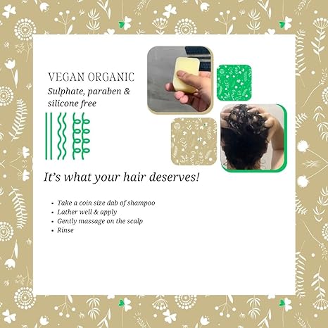 Rustic Art Aloe Clary Sage Shampoo - 210 gms